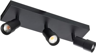 ETH Spot Liam Led hoek instelbaar 3 step dimming 2700k 3x7w zwart L350xW80mm