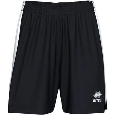 Errea Korte Broek Becky Panta Ad Zwart Wit - Sportswear - Volwassen