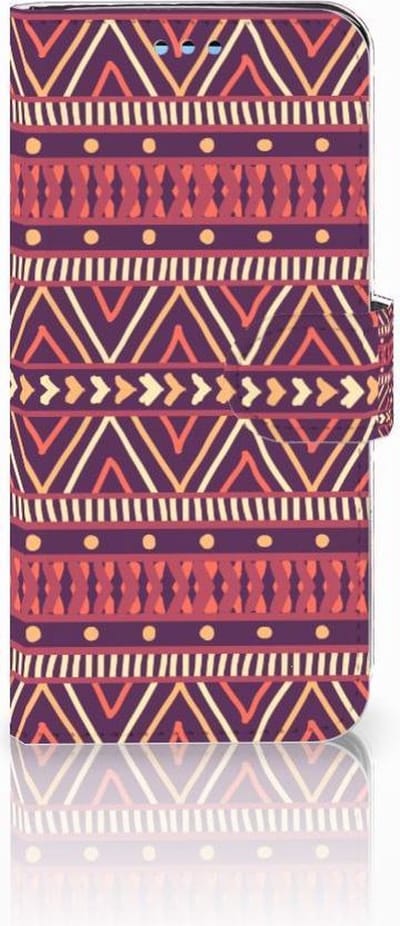 Samsung Galaxy S9 Telefoon Hoesje Aztec Paars