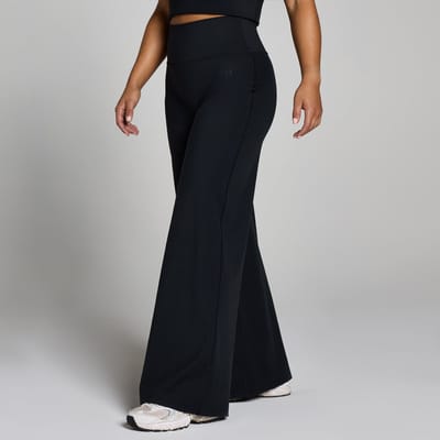 MP Dames Petite Tempo Wijde Pijpen Broek - Zwart - XS