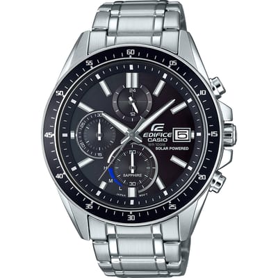 Casio Edifice EFS-S510D-1AVUEF Herenhorloge 46,1 mm - Solar - Zilverkleurig