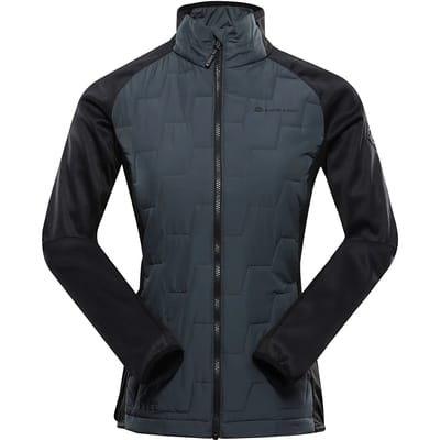 Alpine Pro Jorwa Fleece Met Volledige Rits Blauw,Grijs XL Vrouw
