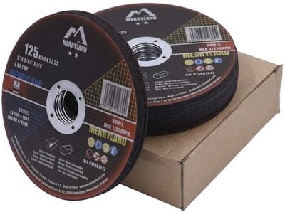 Dailygoods- Doorslijpschijf 125 mm - Snijschijf Metaal - Roestvrij Staal - Dunne Flexschijf - 25 Stuks - Professioneel Gereedschap