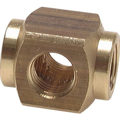 4-Weg Luchtverdeler G1/8'' Messing 16bar [2 Stuks]