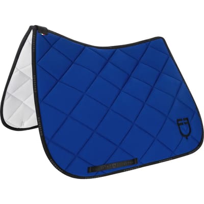 Dressuurtapijt voor paard van technische stof met logo Equestro