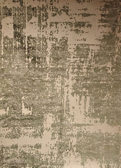 Dutch Lifestyle - Lux 1 Beige/groen - Viscose/Katoen - Vloerkleed - Beige/groen