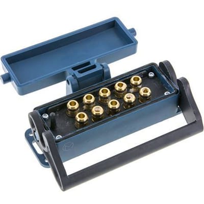 Messing Meervoudige Koppeling Snelkoppeling 10x8 mm Push-in-aansluitingen Loskoppelbeveiliging