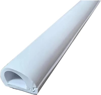 Kabelgoot - Kabel organizer - Kabels organiseren - Zelfklevende mantel - 1 meter - Wit