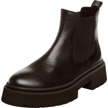Steve Madden Glennis Booties Black Leather Maat: 36 | Laarzen Outlet | Dames | Zwart