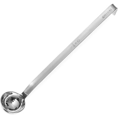 HENDI Soeplepel – non-drip schenkrand – extra zwaar roestvaststaal – 0,06L – vaatwasmachinebestendig