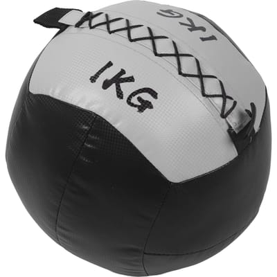 Gewogen Muurbal 2.2lb 1KG PU Leer Zachte Oefening Fitness Gewichtbal voor Kracht Stretch
