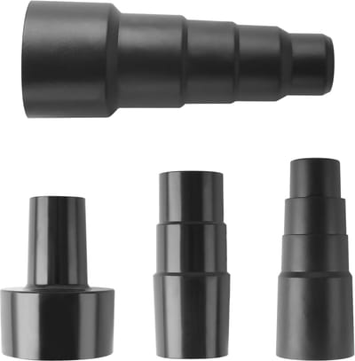 Stofzuiger Adapter Set - Slang Koppeling - Stofzuiger Onderdelen - Universele Pasvorm - 4 Stuks - Zwart
