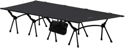 Kampeerbed - Vouwbed Ledikant - Buiten slapen - Ultralicht aluminium - 190 x 80 x 38 cm - null