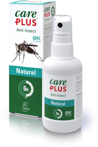 Care Plus Anti Insect Natural Spray - 2 x 60 ml - Voordeelverpakking
