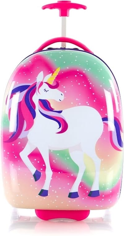 HEYS trolley Fashion Luggage Round Shape Trolley Unicorn roze 46cm