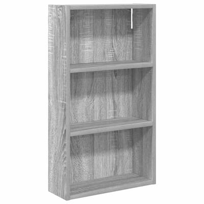 vidaXL - Badkamer - wandkast - Grijze - Sonoma - 40 - x - 14 - x - 70 - cm