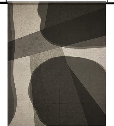 Velvet Wandkleed - Wanddoek - Squares Abstract Scandinavisch Bohemian - 120 x 160 cm