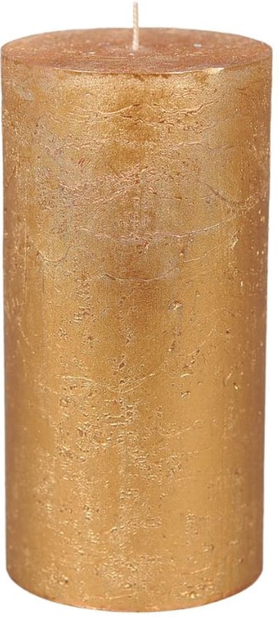 Luzyoursenses kaars goud metallic 170 branduren