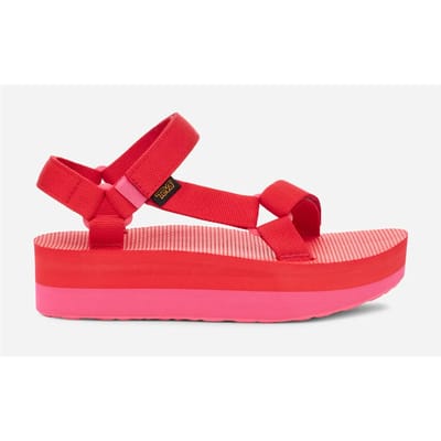 Teva Flatform Universal Platform sandalen de pasvorm kan afzonderlijk worden aangepast