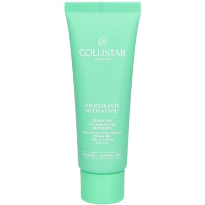 Collistar Multi Active Deodorant Cream 48h With Nourishing Rice Milk Alcohol Free Collistar - Hydra-illuminating Multi-active Deodorant Cream 48h With Nourishing Rice Milk, Alcohol Free