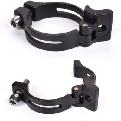 Verstelbare Fiets Derailleur Klem Adapter voor Racefiets en MTB 31.8mm