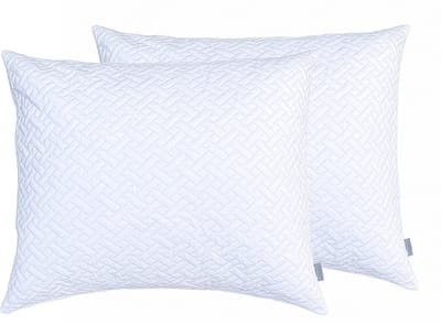 Eleganzzz Verkoelende Molton Kussenbeschermer Set van 2 - 60x70cm - Verkoelende Molton Kussensloop - Cool Comfort Kussenslopen set van 2 stuks - Molton