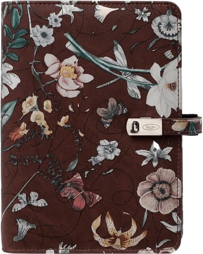 Persoonlijke Organizer - Agenda Planner - Tijd Beheer - Inclusief 4 Jaar Vulling - 195x125x40mm - Bruin