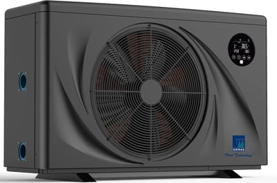 GEMAS Nero Full Inverter Zwembad Warmtepomp | 11 kW | 50m3 | COP 6.0 - 14.7