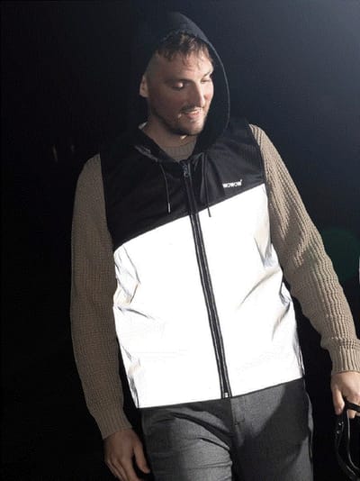 Reflecterende fietsjas met kap Wowow Zyra Jacket FR M - EN17353