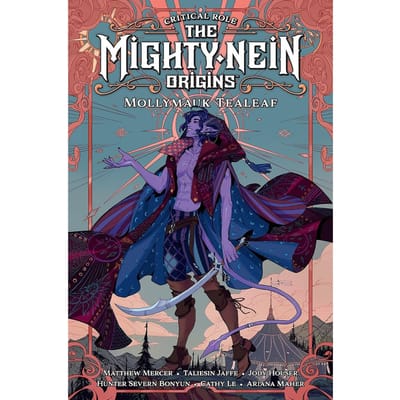 Critical Role The Mighty Nein Origins  Mollymauk Tealeaf door Taliesin Jaffe Hardback Boek 9781506723778
