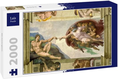Grote Legpuzzel 2000 Stukjes - Kunstwerk van Michelangelo