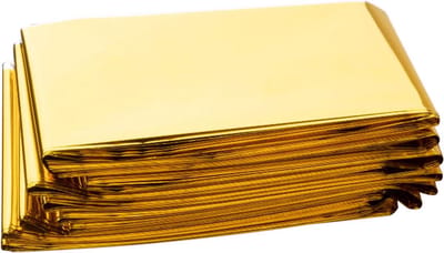 Thermische Dekens - Nooddeken Overleven - Buitenactiviteiten Bescherming - Warmtebehoud Technologie - 218 x 150 cm - Zilver
