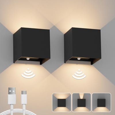 Solacis Wandlamp oplaadbaar - Wandlamp - Wandlamp oplaadbaar binnen - Wandlamp binnen - Must have voor in uw woning!