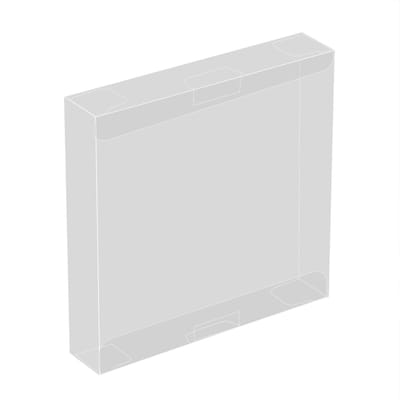 Dailygoods- Beschermhoes Transparant - Opbergdoos Game Boy - Cartridge Case - Milieuvriendelijk Materiaal - Eenvoudig Veiligheidsslot - Ruimtebesparend Ontwerp - Gamebox