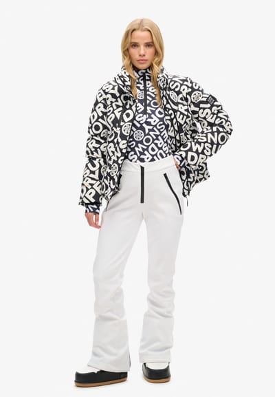 Superdry - Slimfit Softshell skibroek - Dames - Skibroeken