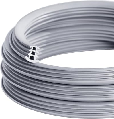 Rubberen Strip - Beton Voegvuller - Betonscheuren Repareren - Weerbestendig Materiaal - 1/2 Inch 50 Voet - Grijs