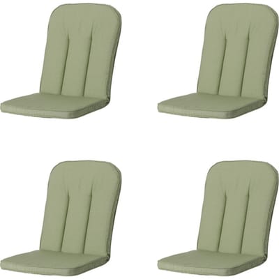 Madison - Tuinkussen Carlo / Calvia Panama sage - Ca. 100x48 cm - Set van 4