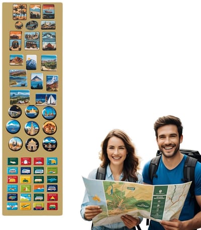 Anwicar Rechthoekige Magneet Bord - Magnetisch memobord - Magnetisch prikbord - Gold