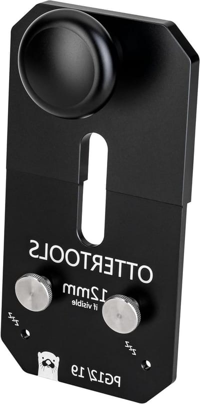 Precisie Aanslag Domino - Domino Hulpstuk - Nauwkeurig Frezen - Verschuift Niet - 12 en 19mm - Aluminium