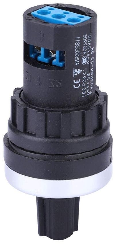 Variabele Weerstand - Instelbare Potentiometer - Precisie Regeling - Hoge Nauwkeurigheid - 22 mm 5K - Zwart