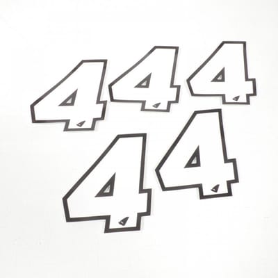 Autocollant stickers UFO pour Auto Numéro 4 130x106mm Neuf