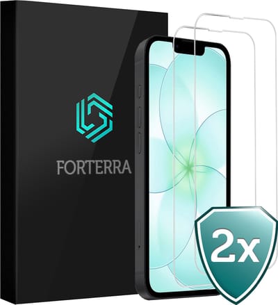 Screenprotector 2 Stuks - Geschikt voor Apple iPhone 17e - Volledige Dekking - Beschermglas - Gehard Glas - Tempered Glass - Screen Protector
