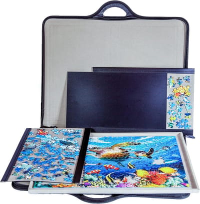 Puzzel Systeem - Legpuzzel Organizer - Puzzels Bewaren - Draagbaar met Ritssluiting - Tot 500 Stukjes