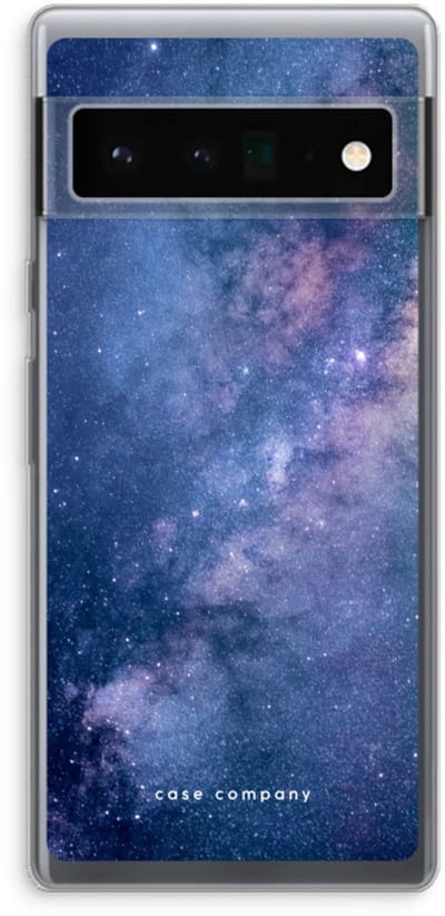 Case Company® - Hoesje geschikt voor Google Pixel 6 Pro hoesje - Nebula - Soft Cover Telefoonhoesje - Bescherming aan alle Kanten en Schermrand
