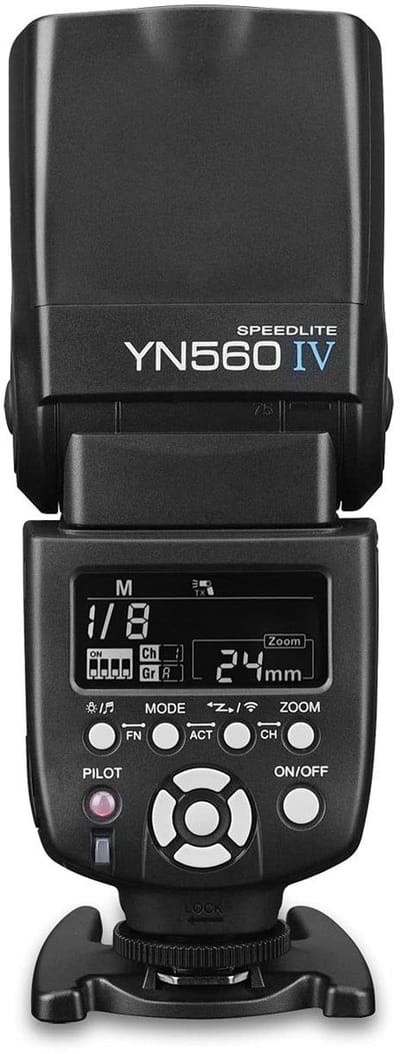 Jhubersproducts - Flitser met Draadloze Transceiver - Ondersteunt Meerdere Modus - Compact Formaat - GN58 - Ideaal voor Fotografie - Geschikt voor Can