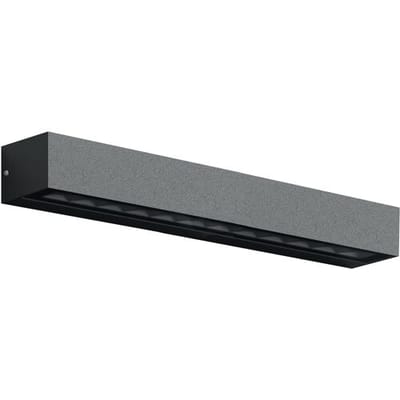KS Verlichting Score Muurlamp Zwart Large