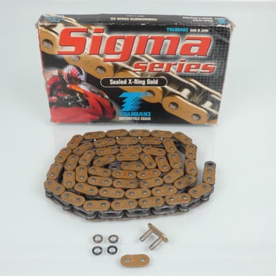 transmissieketting tsubaki sigma xrg 98 schakels niet 520 voor motorfiets nieuw