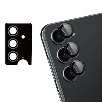 imoshion Camera Lens Protector - Geschikt voor Samsung Galaxy S24 Plus - 2 Pack - Zwart