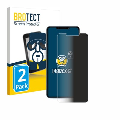 BROTECT - privacy screenprotector voor Huawei Nova 14i 4G - Folie Beschermfolie Blauwlichtfilter 2 Stuks