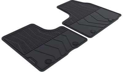 Rubber Automatten geschikt voor Renault Trafic 3 - Bouwjaar: 2019-heden - Originele pasvorm - 2-delig - Uitvoering: Voor